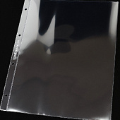 Лист-обложка ГРАНДЕ (Россия) (250х311 мм) из прозрачного пластика на 1 ячейку (225х302 мм). Standart. Albommonet, ЛБГ1