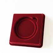 Сувенирная упаковка (106х106х20 мм) под медаль (диаметр 70,5 мм, глубина 5 мм)