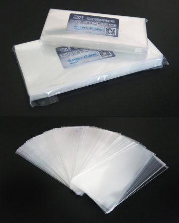 Чехлы для банкнот (60х135 мм), прозрачные, упаковка 100 шт. PCCB MINGT, 801951