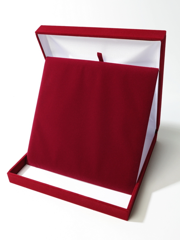 Футляр (192х195х41 мм) с универсальным ложементом, светло-бордовый