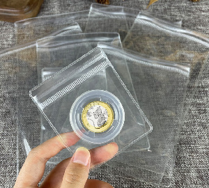 Чехлы, пакеты с zip клапаном для монет (80х106 мм). Упаковка 10 шт. PCCB MINGT, 801777