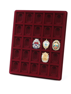 Планшет S (243х304х21 мм) на 25 ячеек (37х50х6 мм) (под знаки с винтом) Планшет S (243х304х21 мм) на 25 ячеек (37х50х6 мм) (под знаки с винтом)