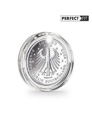 Капсулы Ultra Perfect Fit для монеты 20 евро Германии (32,50 мм), в упаковке 10 шт. Leuchtturm, 345040