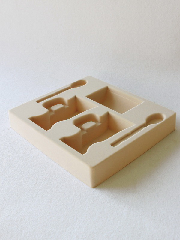 Флокированный ложемент под кофейные аксессуары