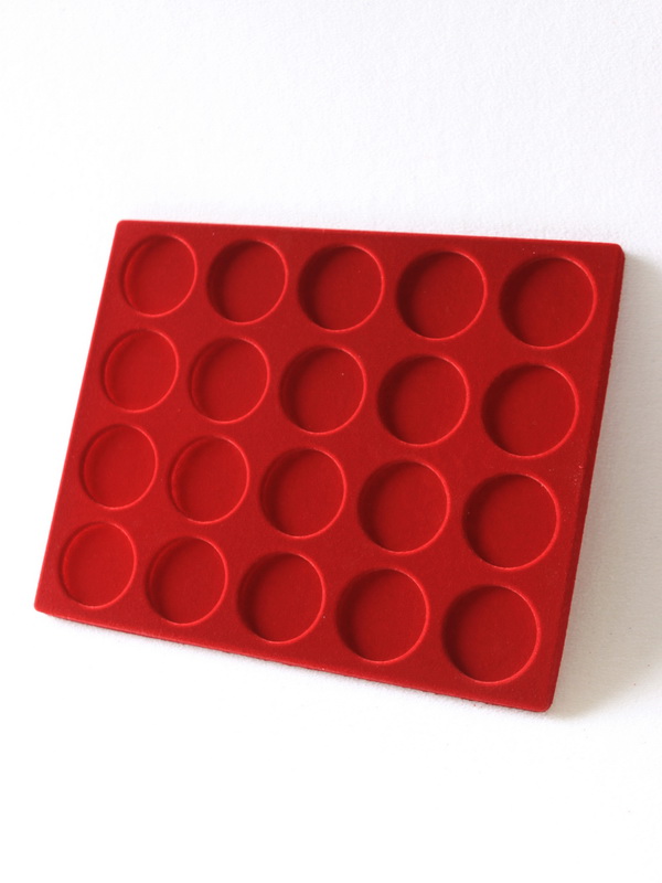 Вставка в кассету (20 монет в капсулах d-46 мм) Вставка в кассету (20 монет в капсулах d-46 мм)