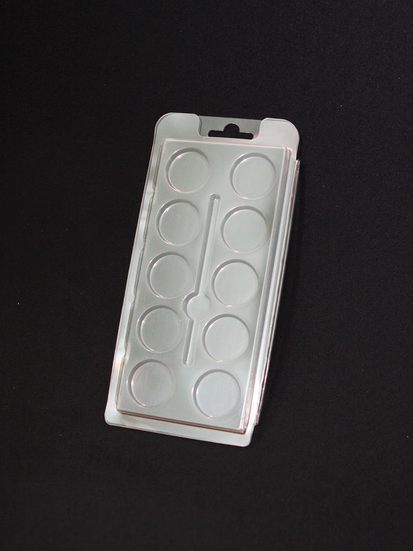 Блистерная упаковка для набора косметики (10 предметов)