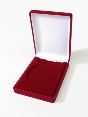 Футляр (90х124х32 мм) под медаль (диаметр до 71 мм) на ленте