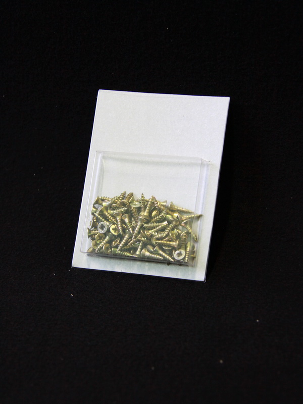 Блистер с загибом краев под изделие 53х57х9 мм