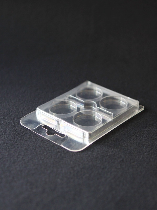 Блистерная упаковка для набора косметики (4 предмета)