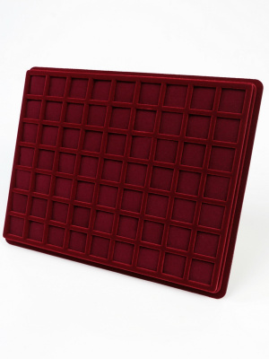 Планшет S (243х304х21 мм) на 63 ячейки (26х26х16 мм) (с поролоновыми вставками) Планшет S (243х304х21 мм) на 63 ячейки (26х26х16 мм) (с поролоновыми вставками)