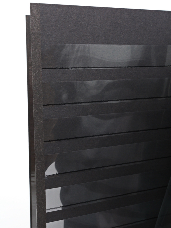 Альбом для марок (кляссер ROYAL). 30 листов (60 страниц) из чёрного картона с промежуточными прозрачными листами. Чёрный. Prinz, 6032