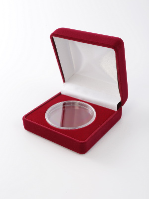 Футляр (80х80х40 мм) для монеты, медали диаметром 48 мм в капсуле Leuchtturm (диаметр ячейки 54 мм) Футляр (80х80х40 мм) для монеты, медали диаметром 48 мм в капсуле Leuchtturm (диаметр ячейки 54 мм)