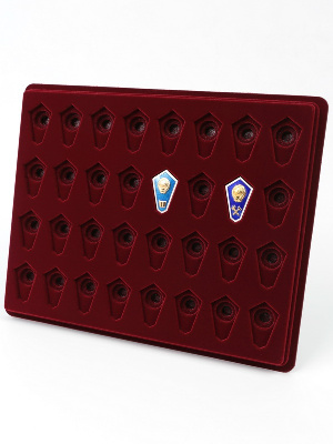 Планшет S (243х304х21 мм) на 32 знака об окончании технического училища