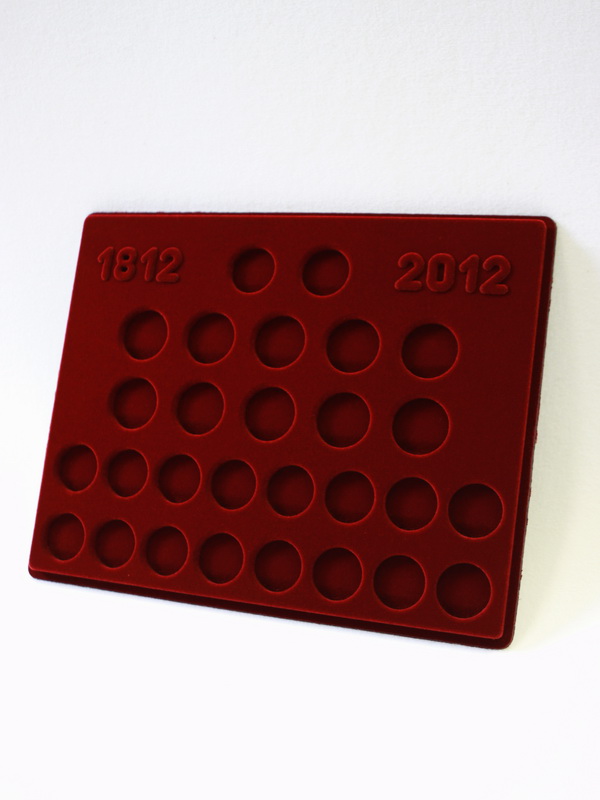 Планшет S (234х296х12 мм) для набора монет «200-летие Победы России в Отечественной Войне 1812 года». В капсулах Leuchtturm Планшет S (234х296х12 мм) для набора монет «200-летие Победы России в Отечественной Войне 1812 года». В капсулах Leuchtturm