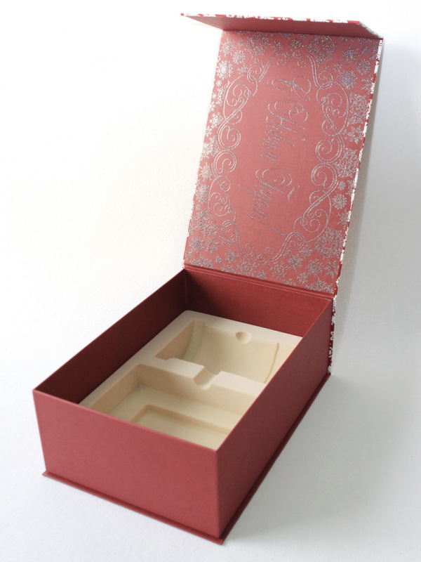 Флокированный ложемент под чайный набор