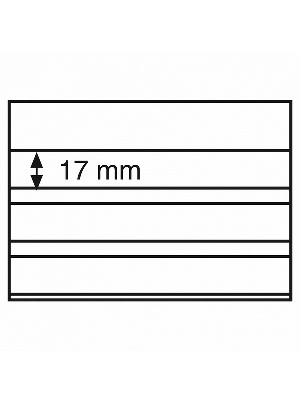 Планшеты Standard PS для марок (карточки-кулисы) 158х113 мм, 3 клеммташе (в упаковке 10 шт). C6. С защитной плёнкой. Leuchtturm, 331723/10