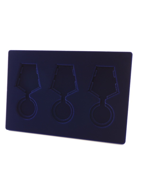 Вставка «Моя коллекция Standart» для 3-х медалей РФ d-37 мм Вставка «Моя коллекция Standart» для 3-х медалей РФ d-37 мм