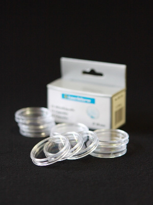 Капсулы GRIPS (CAPS) для монет 29 мм (в упаковке 10 шт). Leuchtturm, 303522 Капсулы GRIPS (CAPS) для монет 29 мм (в упаковке 10 шт). Leuchtturm, 303522