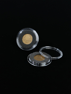Капсула с дистанционным кольцом для монеты 22 мм