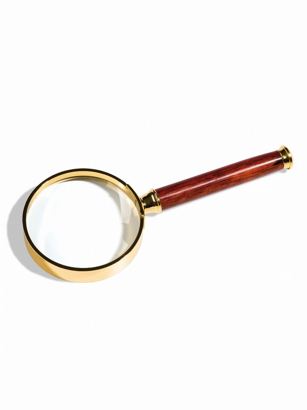 Лупа с рукояткой ROSEWOOD 50, 3-кратное увеличение. Leuchtturm, 305535