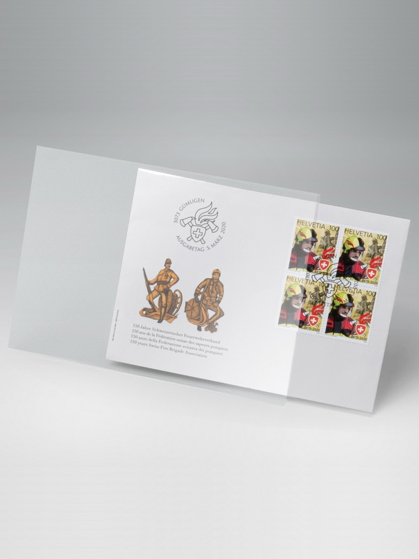 Чехлы для изделий 187х128 мм, ПВХ, прозрачные, упаковка 100 шт. Prinz, 5116