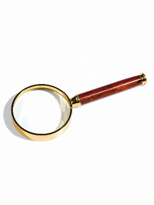 Лупа с рукояткой ROSEWOOD 50, 3-кратное увеличение. Leuchtturm, 305535 Лупа с рукояткой ROSEWOOD 50, 3-кратное увеличение. Leuchtturm, 305535