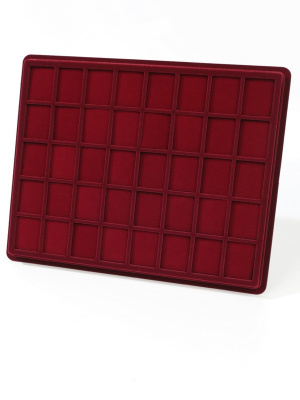 Планшет S (243х304х21 мм) на 40 ячеек (39х31х16 мм) (с поролоновыми вставками) Планшет S (243х304х21 мм) на 40 ячеек (39х31х16 мм) (с поролоновыми вставками)