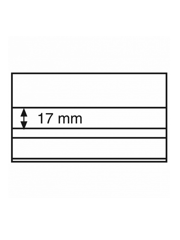 Планшеты Standard PS для марок (карточки-кулисы) 148х85 мм, 2 клеммташе (в упаковке 10 шт). С защитной плёнкой. Leuchtturm, 334076/10