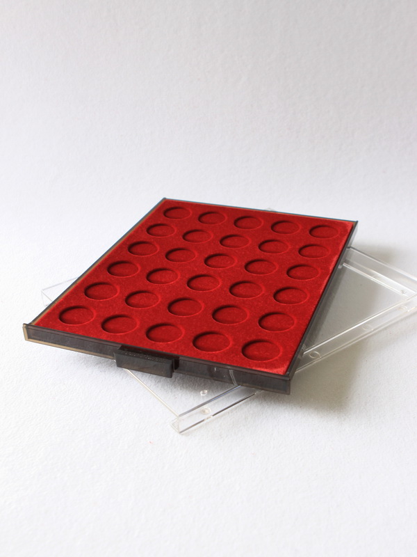  Кассета MB для монет d-31 мм, светло-бордовый