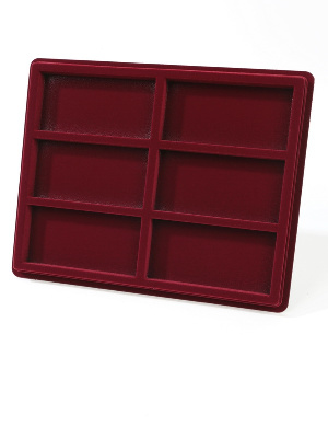 Планшет S (243х304х21 мм) на 6 ячеек (63х128,5х16 мм)