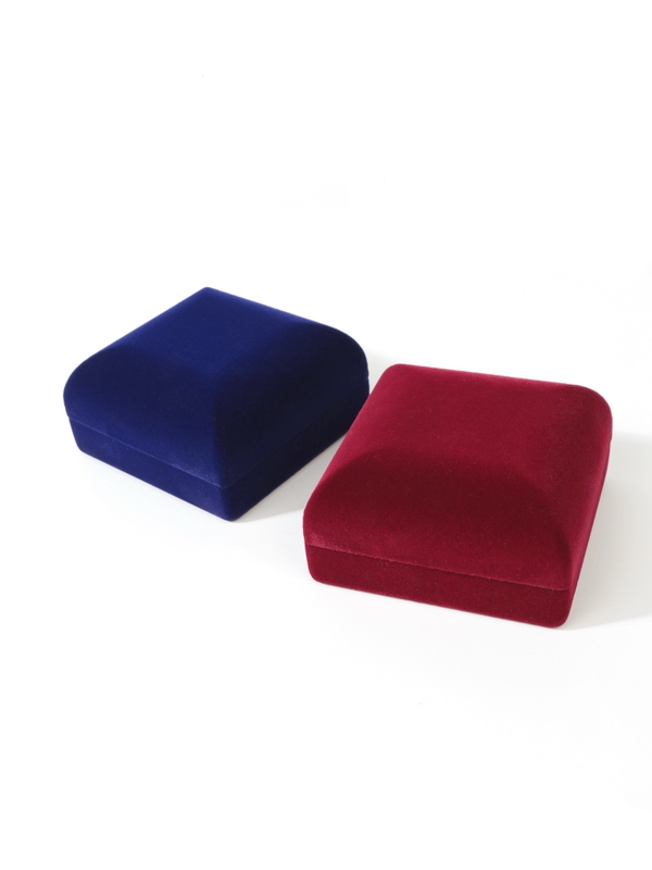 Футляр (76х76х41 мм) для одной монеты в капсуле (диаметр 28 мм), тёмно-синий