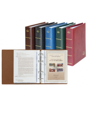 Альбом LOTOS для листов первого дня. ETB. Бордовый. Lindner, 5600 Альбом LOTOS для листов первого дня. ETB. Бордовый. Lindner, 5600