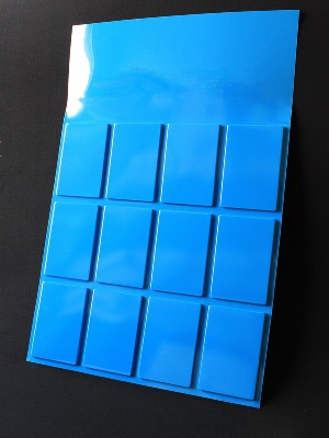 Пластиковый дисплей для гипсовых смесей