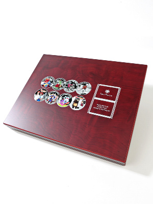 Нанесение изображения для серии монет Российская (советская) мультипликация