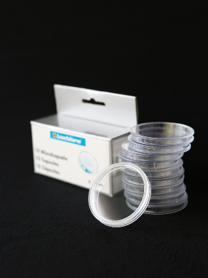 Капсулы GRIPS (CAPS) для монет 46 мм (в упаковке 10 шт). Leuchtturm, 319538 Капсулы GRIPS (CAPS) для монет 46 мм (в упаковке 10 шт). Leuchtturm, 319538