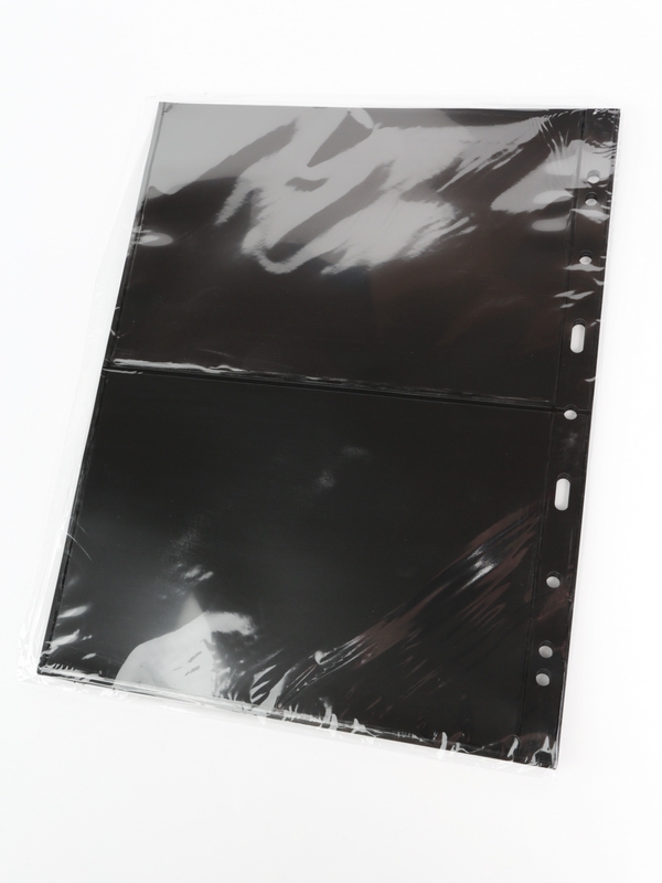 Листы-обложки GRANDE 2S (242х312 мм) двусторонние на 2 ячейки (216х150 мм). Упаковка из 5 листов. Leuchtturm, 324690