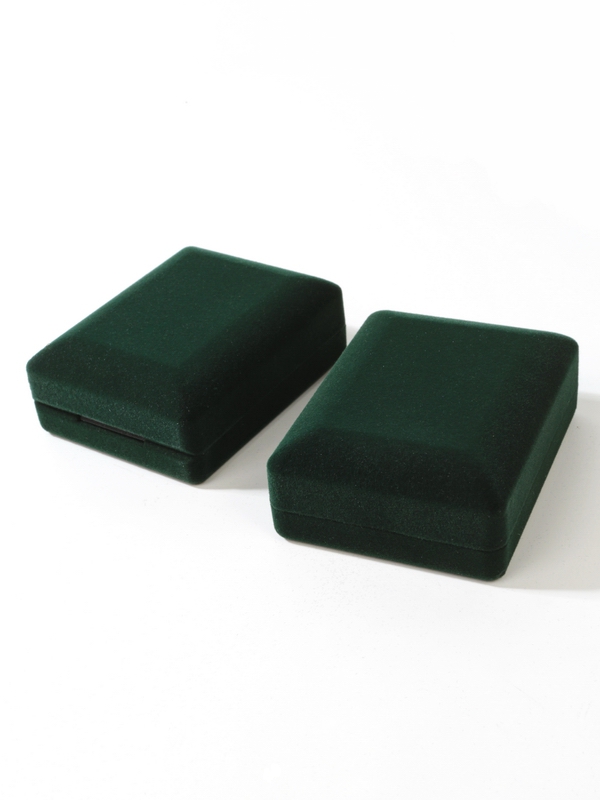  Футляр (61х79х32 мм) для одной монеты в капсуле (диаметр 46 мм), зелёный