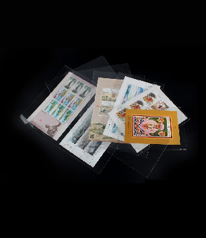 Чехлы для марок и марочных листов, документов (220х300 мм), прозрачные, упаковка 100 шт. PCCB MINGT, 810132 Чехлы для марок и марочных листов, документов (220х300 мм), прозрачные, упаковка 100 шт. PCCB MINGT, 810132