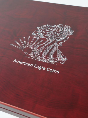 Нанесение логотипа American Eagle Coins
