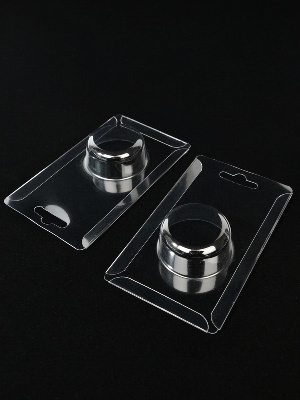 Блистер с загибом краев под изделие д.45 мм. Тип 27