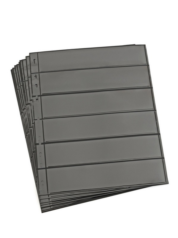 Лист-обложка OPTIMA 6S (202х252 мм) на 6 ячеек (180х35 мм). Leuchtturm, 316995/1