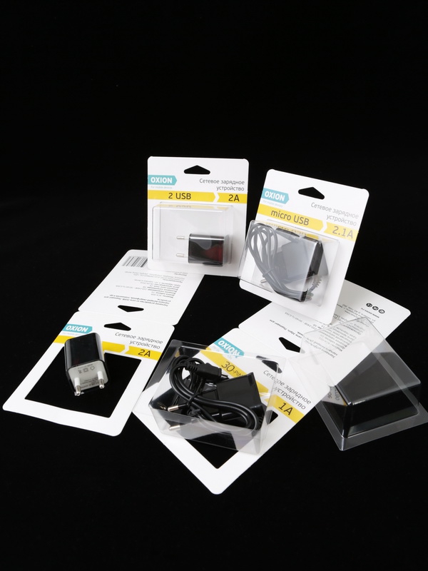 Блистер с приваркой под зарядные устройства