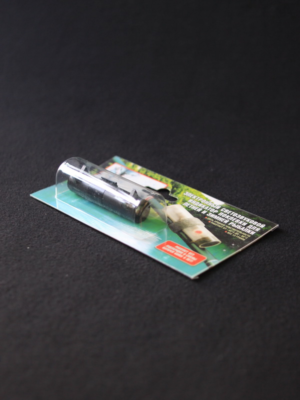 Блистер с загибом краёв для рыболовного индикатора поклёвки