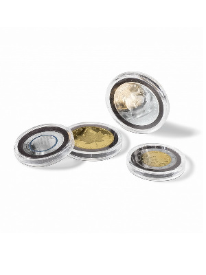 Капсулы Ultra Intercept для монет 40 мм (в упаковке 10 шт). Leuchtturm, 359434