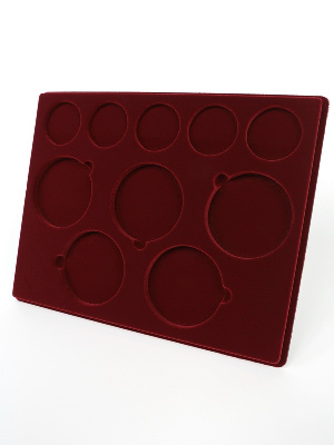 Планшет S (234х296х12 мм) для серий монет «Алмазный фонд России», «Ювелирное искусство в России» Планшет S (234х296х12 мм) для серий монет «Алмазный фонд России», «Ювелирное искусство в России»