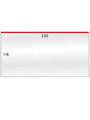 Листы-обложки для длинных писем формата DIN C6 (230х118 мм). Упаковка 50 шт. Lindner, 887LP Листы-обложки для длинных писем формата DIN C6 (230х118 мм). Упаковка 50 шт. Lindner, 887LP