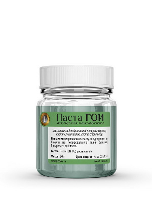 Паста ГОИ мазеобразная. Эталон Паста ГОИ мазеобразная. Эталон