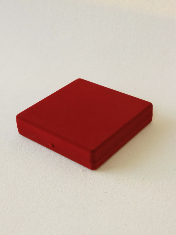  Футляр (169х169х39 мм) на 1 монету в капсуле (диаметр 120 мм), тёмно-синий