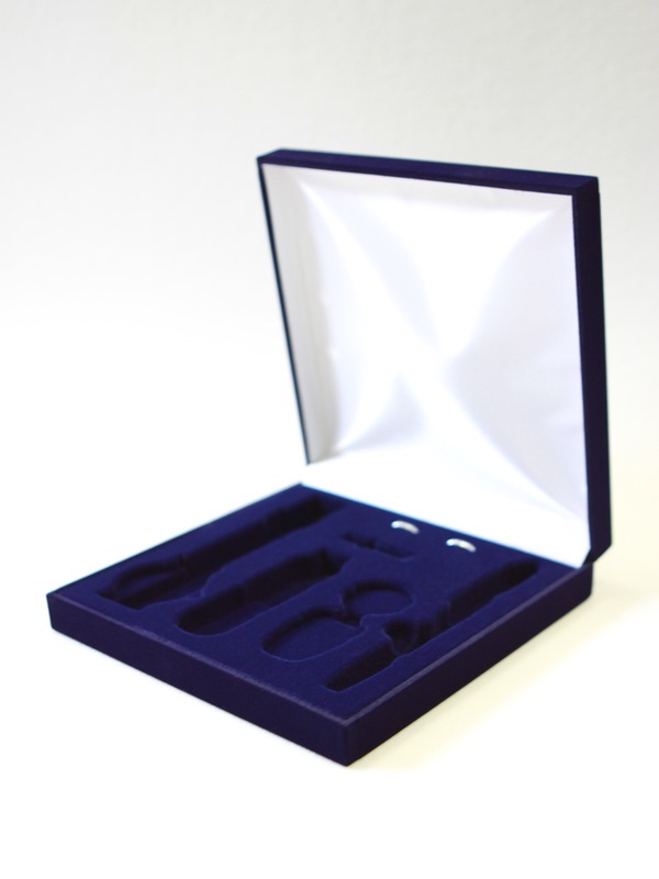 Футляр флокированный для мужского набора (7 предметов)