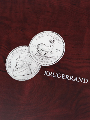 Нанесение изображения для серебряных монет «Krugerrand» (Крюгеррэнд)